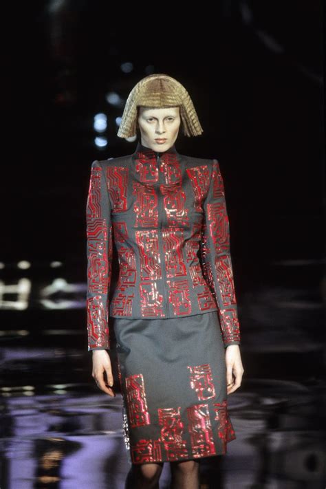 givenchy by alexander mcqueen fall 1999|Alexander McQueen controversy.